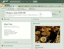 Tablet Screenshot of bd5000.deviantart.com