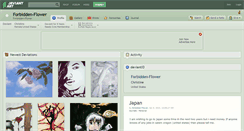 Desktop Screenshot of forbidden-flower.deviantart.com