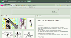 Desktop Screenshot of indiefreak.deviantart.com