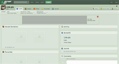 Desktop Screenshot of link-plz.deviantart.com