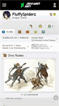 Mobile Screenshot of fluffyspiderz.deviantart.com