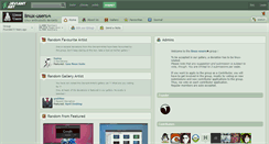 Desktop Screenshot of linux-users.deviantart.com