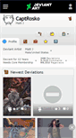 Mobile Screenshot of captrosko.deviantart.com