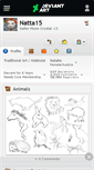 Mobile Screenshot of natta15.deviantart.com