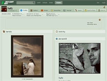 Tablet Screenshot of hafz.deviantart.com