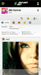 Mobile Screenshot of die-sonne.deviantart.com