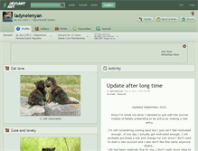 Tablet Screenshot of ladynelenyan.deviantart.com