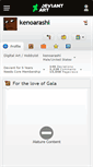 Mobile Screenshot of kenoarashi.deviantart.com