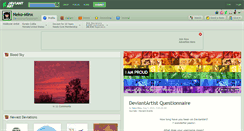 Desktop Screenshot of neko-minx.deviantart.com