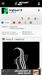 Mobile Screenshot of angique18.deviantart.com