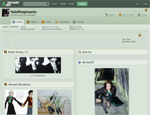 Tablet Screenshot of fallofthephoenix.deviantart.com