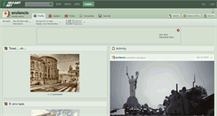 Desktop Screenshot of ensilencio.deviantart.com