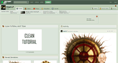 Desktop Screenshot of imad-lp.deviantart.com