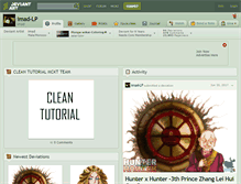 Tablet Screenshot of imad-lp.deviantart.com