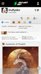 Mobile Screenshot of inuryoko.deviantart.com