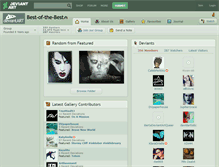 Tablet Screenshot of best-of-the-best.deviantart.com