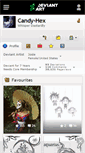 Mobile Screenshot of candy-hex.deviantart.com