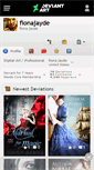 Mobile Screenshot of fionajayde.deviantart.com