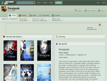 Tablet Screenshot of fionajayde.deviantart.com
