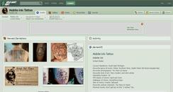 Desktop Screenshot of mobile-ink-tattoo.deviantart.com