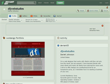 Tablet Screenshot of dljwebstudios.deviantart.com