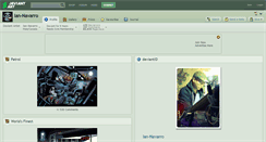 Desktop Screenshot of ian-navarro.deviantart.com