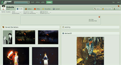 Desktop Screenshot of embolia.deviantart.com