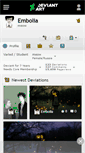 Mobile Screenshot of embolia.deviantart.com