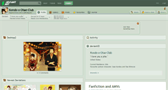 Desktop Screenshot of kondo-x-otae-club.deviantart.com