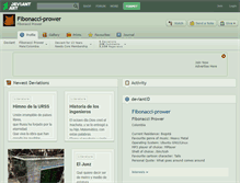 Tablet Screenshot of fibonacci-prower.deviantart.com