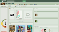 Desktop Screenshot of anticodeirraclub.deviantart.com