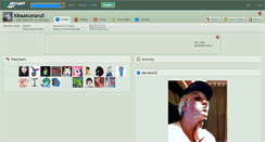 Desktop Screenshot of kibaakumaru5.deviantart.com