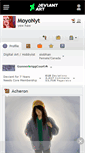 Mobile Screenshot of moyonyt.deviantart.com