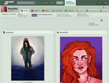 Tablet Screenshot of moyonyt.deviantart.com