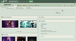 Desktop Screenshot of lukescraze.deviantart.com