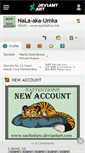 Mobile Screenshot of nala-aka-umka.deviantart.com
