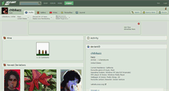 Desktop Screenshot of chibikazz.deviantart.com