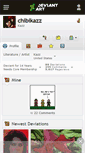 Mobile Screenshot of chibikazz.deviantart.com