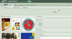 Desktop Screenshot of desmes.deviantart.com