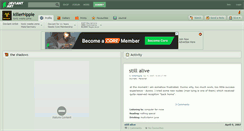 Desktop Screenshot of killerhippie.deviantart.com