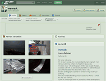 Tablet Screenshot of inannadc.deviantart.com