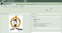 Desktop Screenshot of bookwyrm1317.deviantart.com