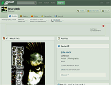Tablet Screenshot of jota-stock.deviantart.com
