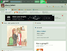 Tablet Screenshot of albus-x-gellert.deviantart.com