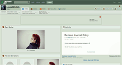 Desktop Screenshot of lexiarriving.deviantart.com