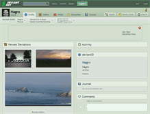 Tablet Screenshot of hagro.deviantart.com