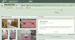 Desktop Screenshot of poison-fairy-ninja.deviantart.com
