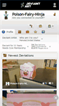 Mobile Screenshot of poison-fairy-ninja.deviantart.com