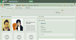Desktop Screenshot of fillebleue.deviantart.com