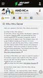 Mobile Screenshot of mmd-nc.deviantart.com
